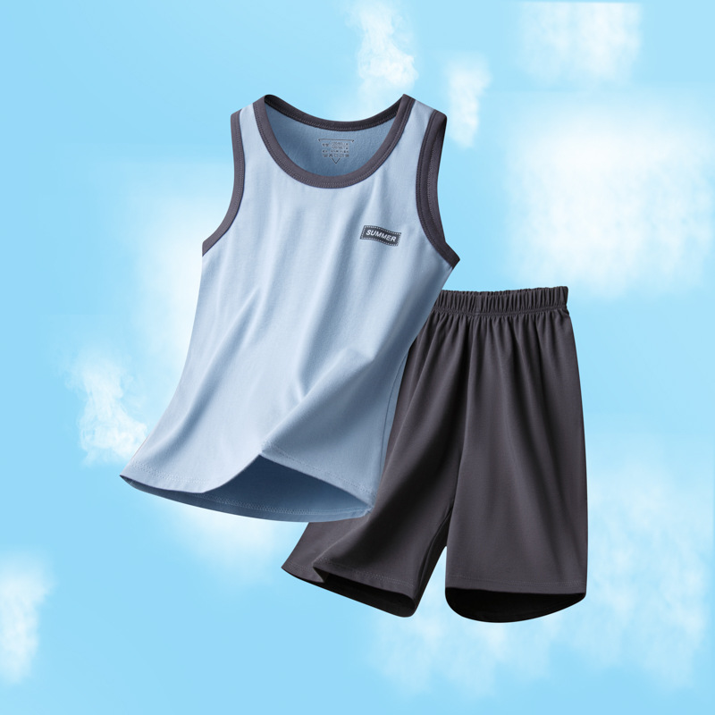 子どもパジャマ さらさらタンクトップ夏パジャマセット