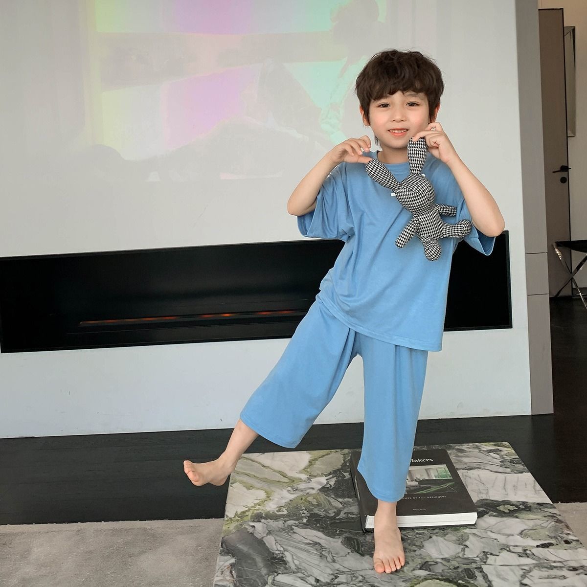 子どもパジャマ さらり快眠半袖パジャマセット