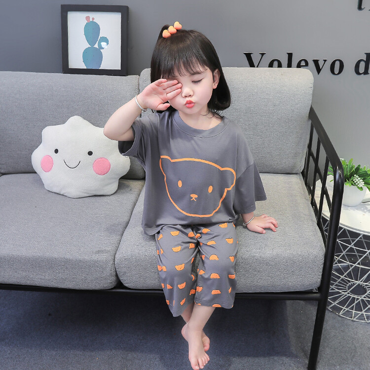 子どもパジャマ おやすみくまさんルームウェア