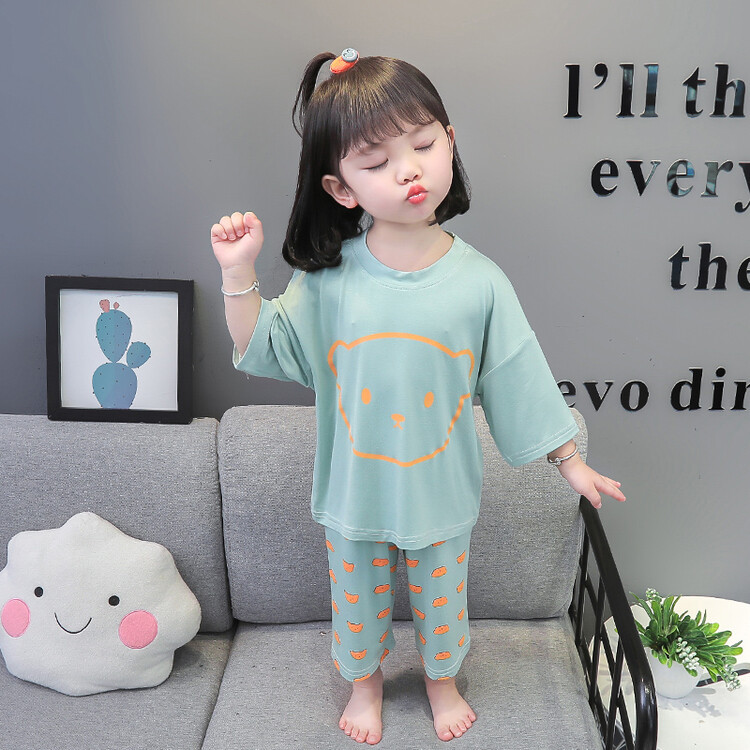 子どもパジャマ おやすみくまさんルームウェア