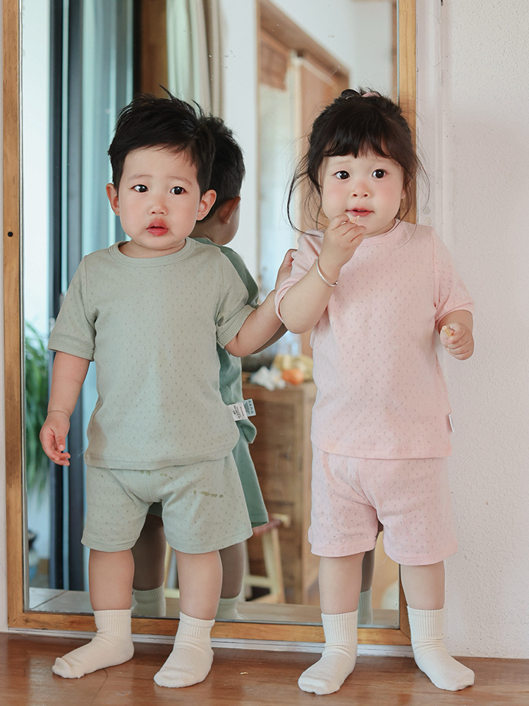 子どもパジャマ さらさら快眠 半袖ショートパジャマ