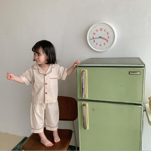 子どもパジャマ 夏用子ども可愛い柄半袖パジャマ上下セット5色展開