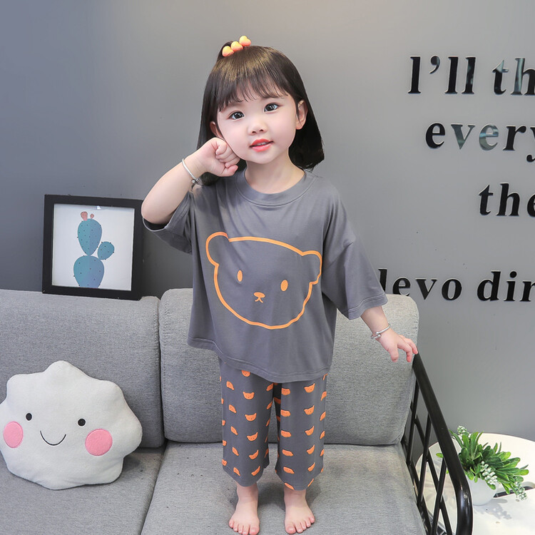 子どもパジャマ おやすみくまさんルームウェア