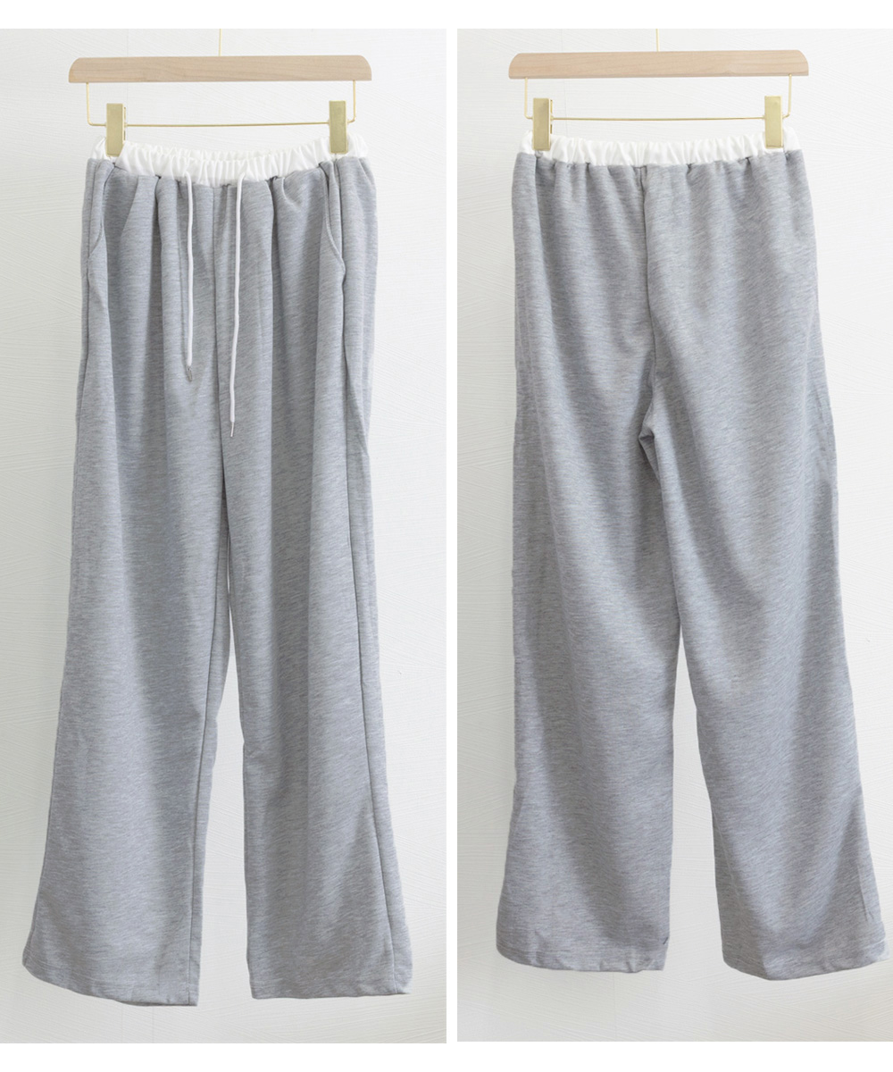 ワークパンツ ゆったりワイドチノパン 春夏秋 楽ちん着用
