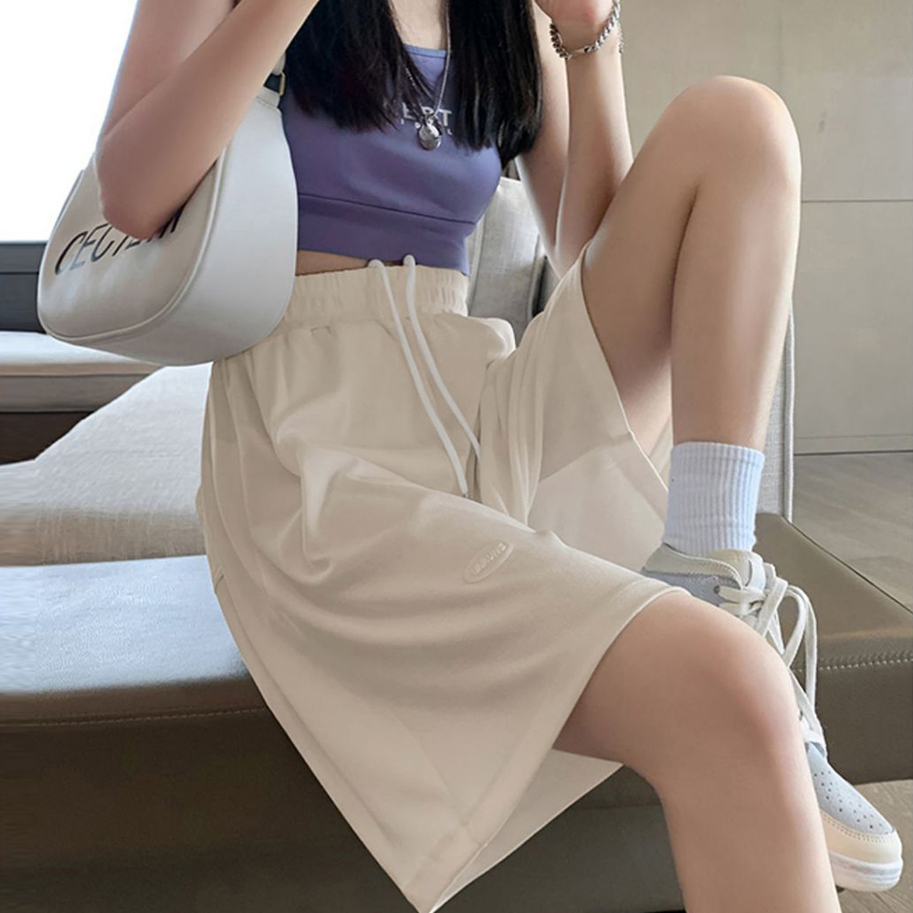 ワークパンツ 韓国風 涼感チノパン ショートパンツ