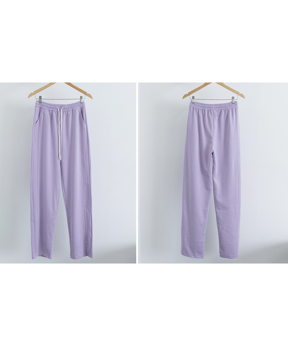 ワークパンツ レディース ワイドチノパン サイドスリット