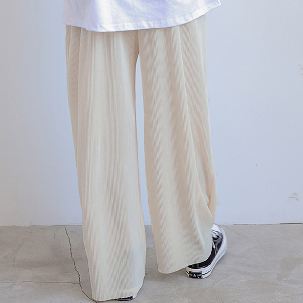 ワークパンツ プリーツワイドチノパン 全12色
