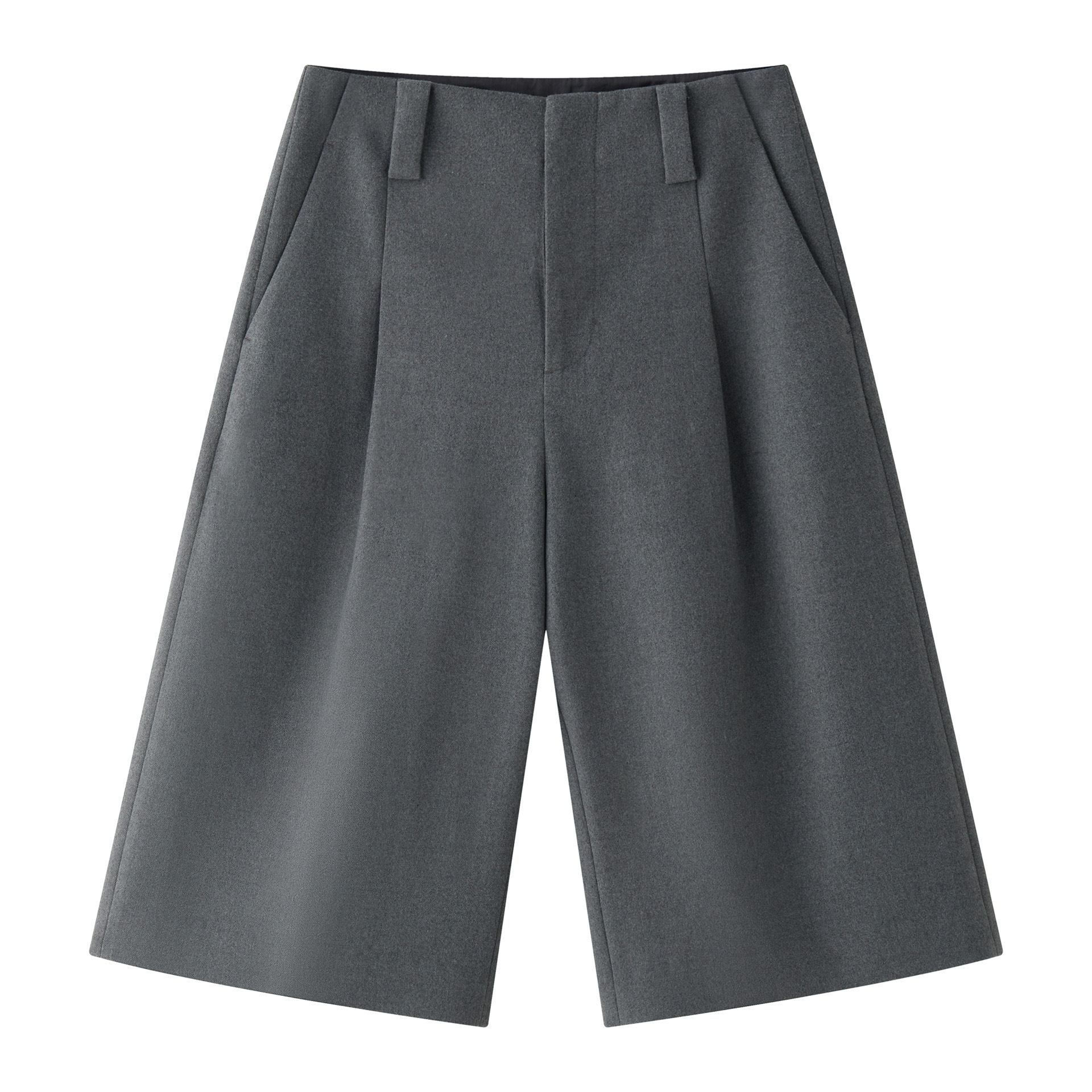 パンツセットアップ 洗練ショートパンツセットアップ