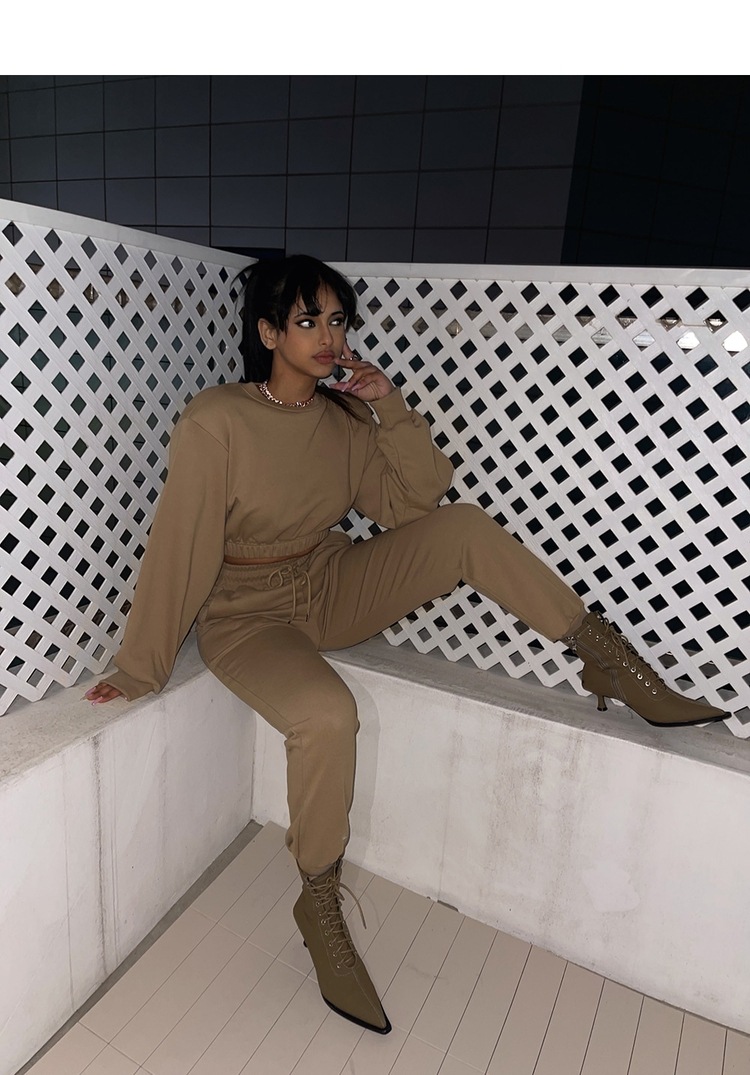 パンツセットアップ リラックスワイドスウェットセット