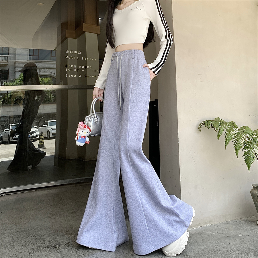パンツセットアップ フレアシルエット ワイドパンツ