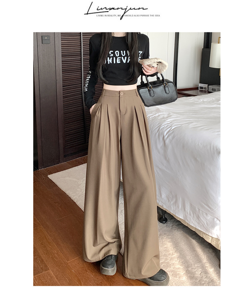 パンツセットアップ 流れるシルエット ワイドパンツ