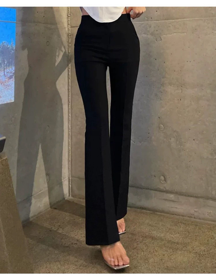 パンツセットアップ 洗練フレアパンツ