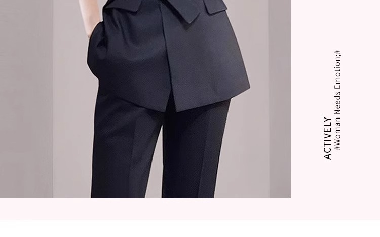 パンツセットアップ 半袖ラグジュアリーパンツセットアップ