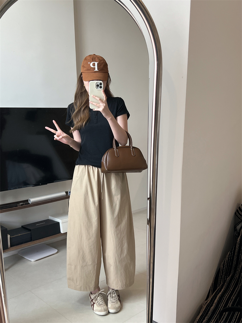 パンツセットアップ ゆったりシルエットコンフォートパンツ