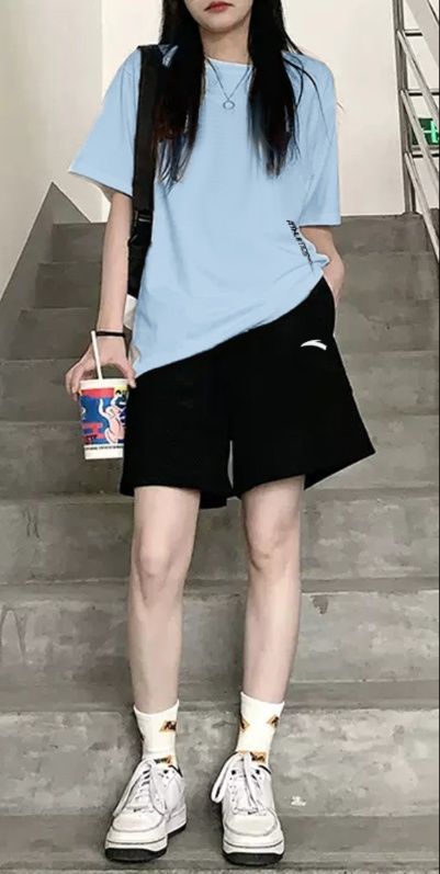 パンツセットアップ ショート シンプル快適パンツセットアップ
