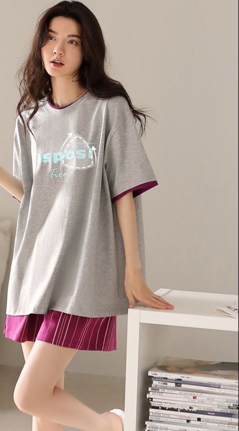 パンツセットアップ ショート ゆったりリラックスショートセット