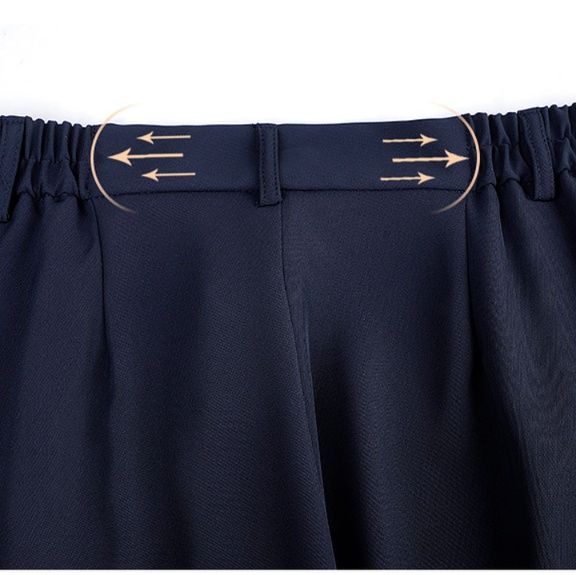 パンツセットアップ 七分袖エレガントパンツセットアップ