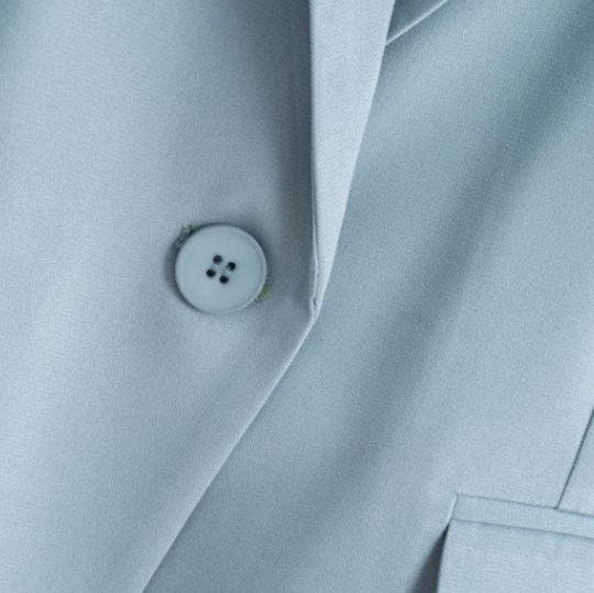 パンツセットアップ 七分袖エレガントセットアップ