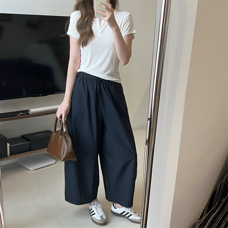 パンツセットアップ ゆったりシルエットコンフォートパンツ