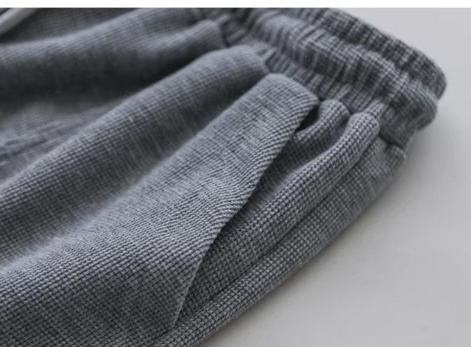 パンツセットアップ リブ編み半袖上下セット楽ちんルームウェア