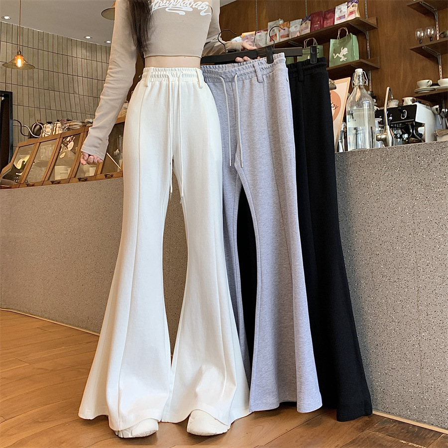 パンツセットアップ フレアシルエット ワイドパンツ