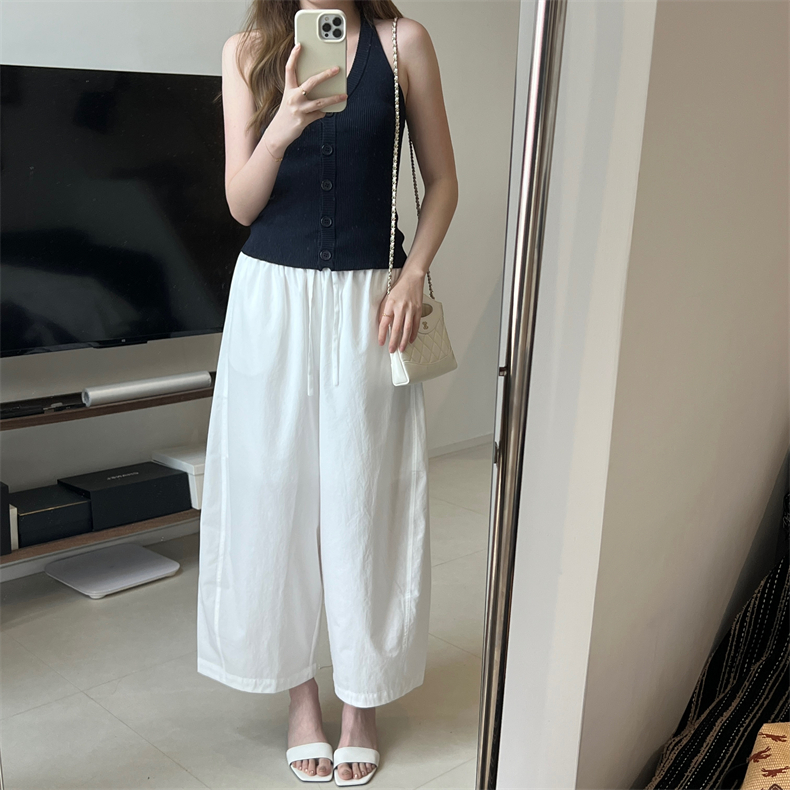 パンツセットアップ ゆったりシルエットコンフォートパンツ