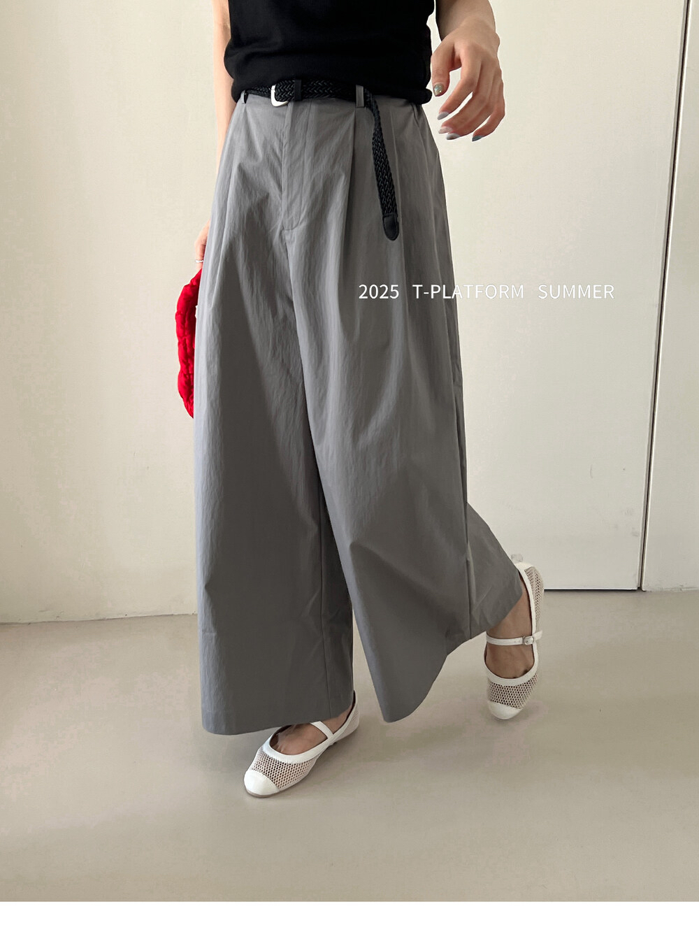 パンツセットアップ リラックスワイドパンツセットアップ