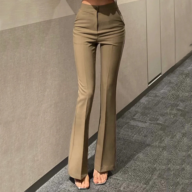 パンツセットアップ 洗練フレアパンツ