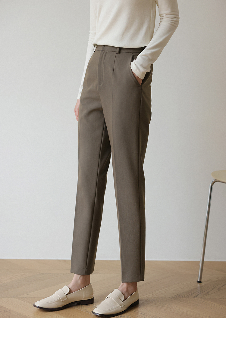 パンツセットアップ 上質シルエット パンツセットアップ