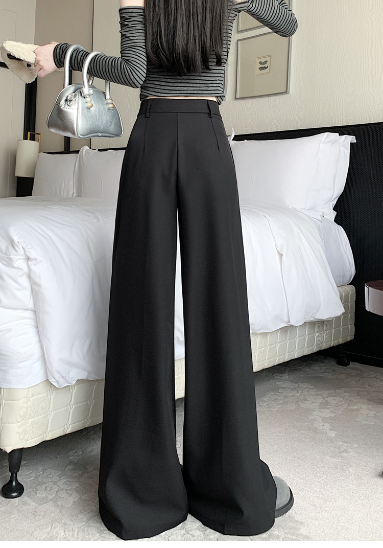 パンツセットアップ 流れるシルエット ワイドパンツ