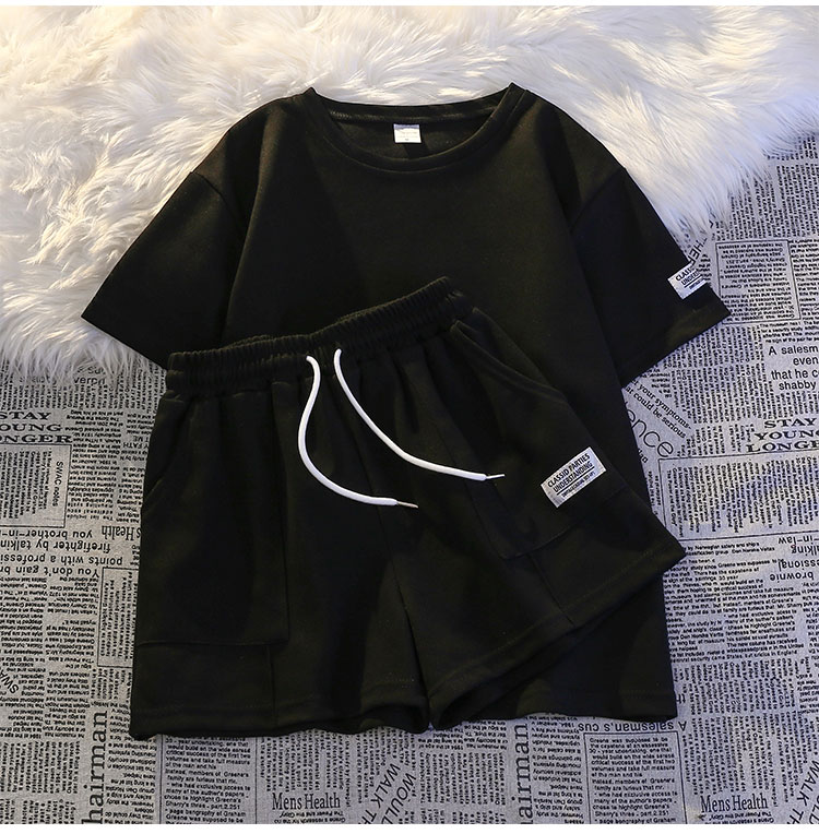 パンツセットアップ シンプル快適ルームウェアセット