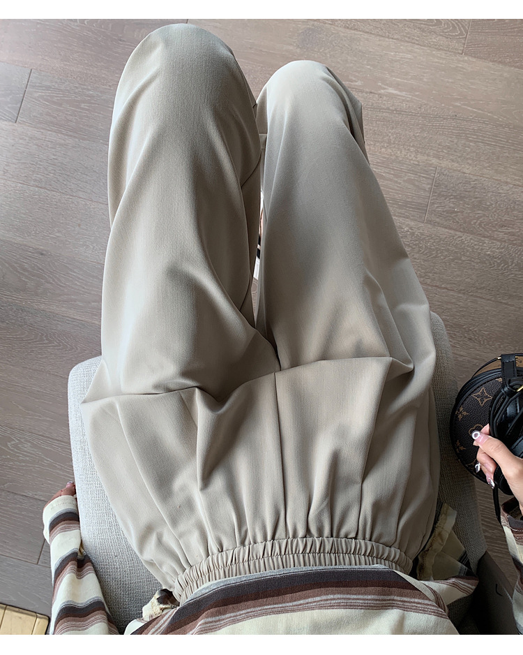 パンツセットアップ ゆったりシルエット美脚パンツ