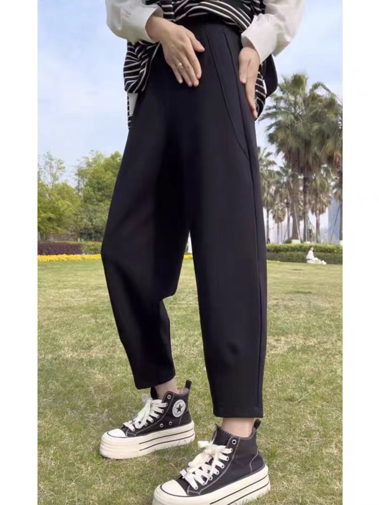 パンツセットアップ すっきりシルエット ワイドパンツ