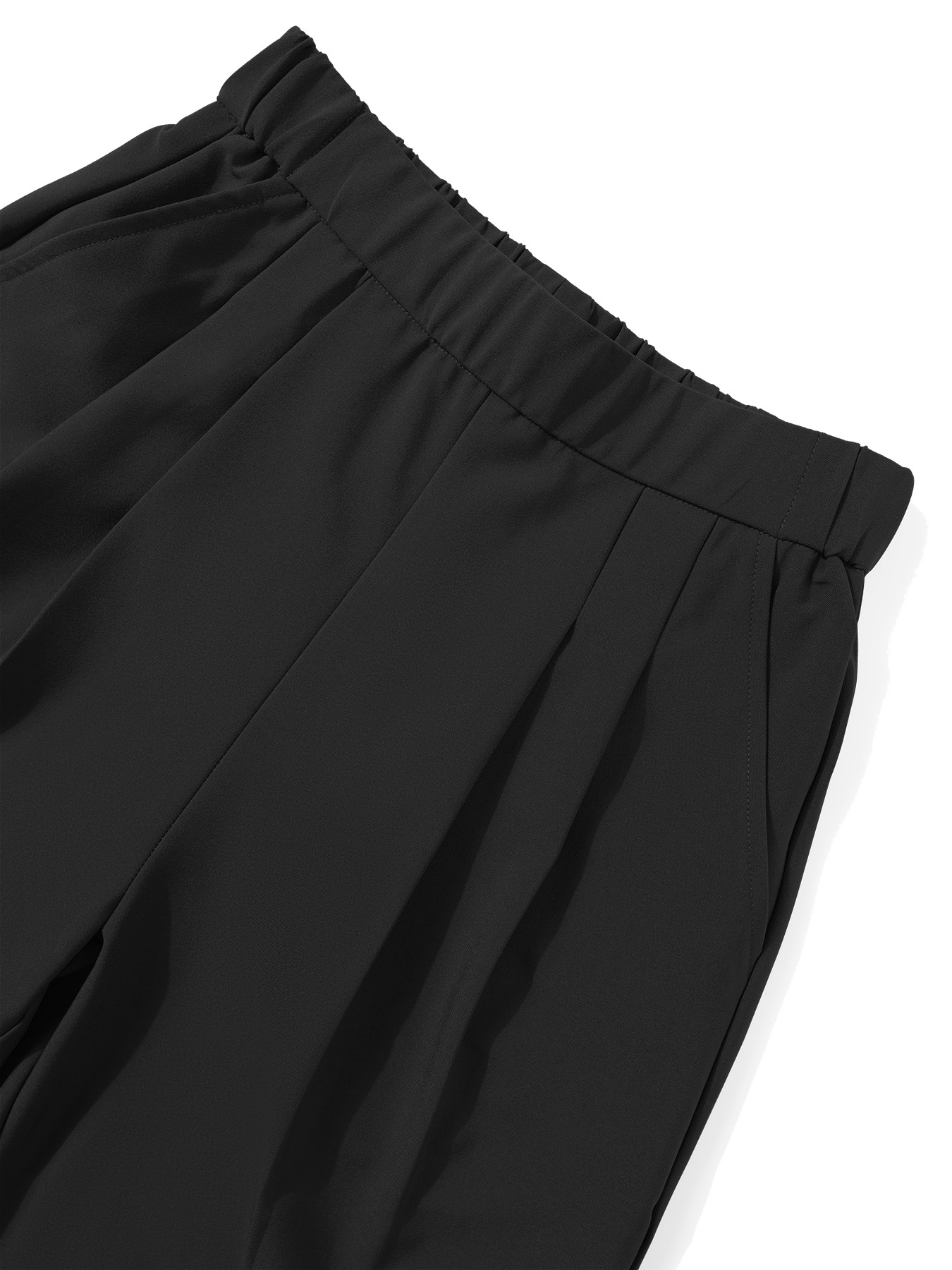 パンツセットアップ なめらかドレープワイドパンツ