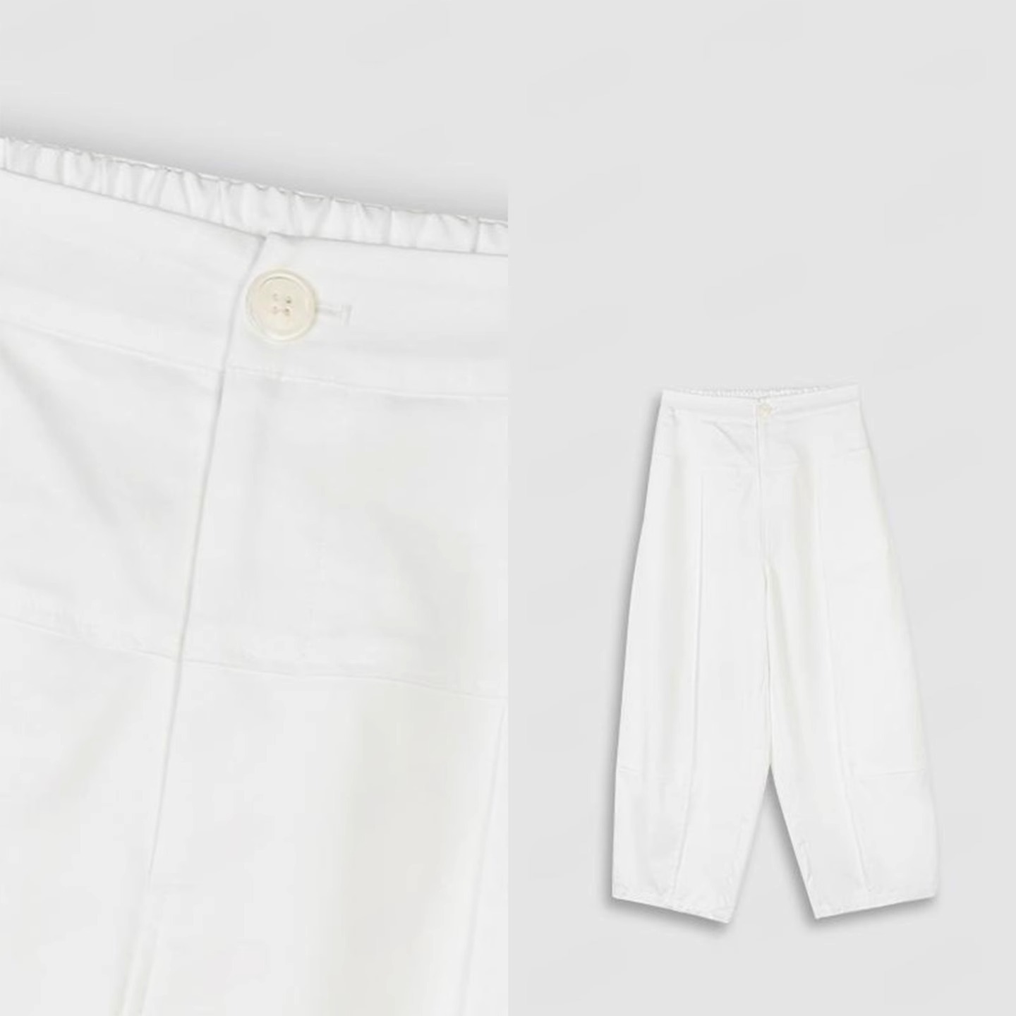 パンツセットアップ すっきりシルエットワイドパンツ