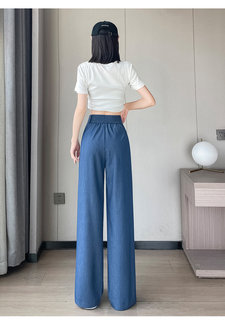 パンツセットアップ 洗練タックフレアワイドパンツ