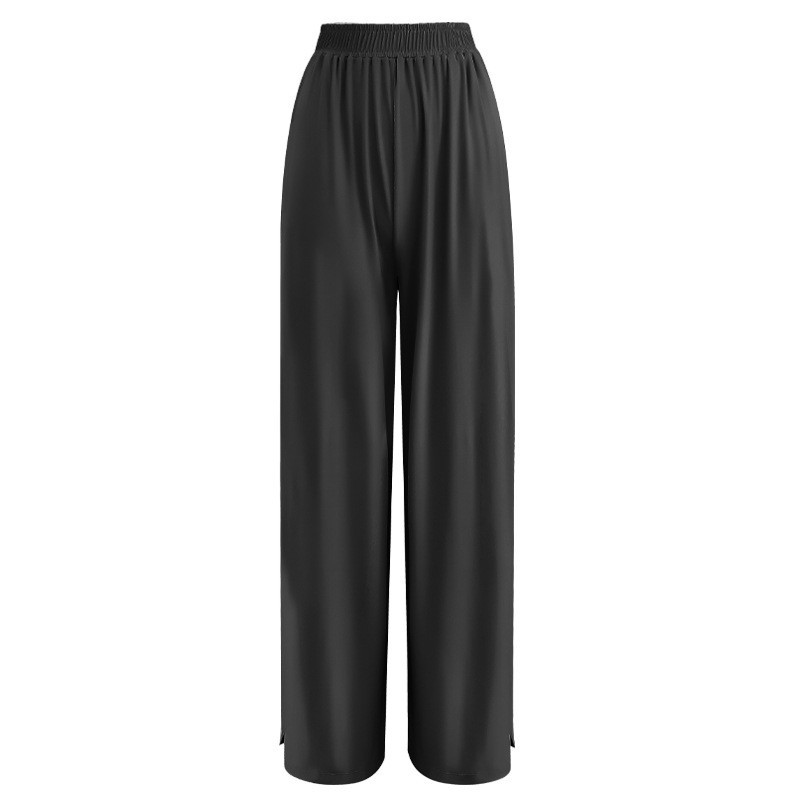 パンツセットアップ すっきりシルエットサイドスリットパンツ