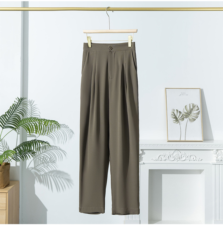 パンツセットアップ 洗練ゆとりジャケットパンツセット