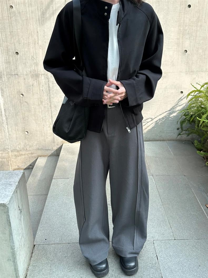 パンツセットアップ モードスタイル ワイドパンツセット