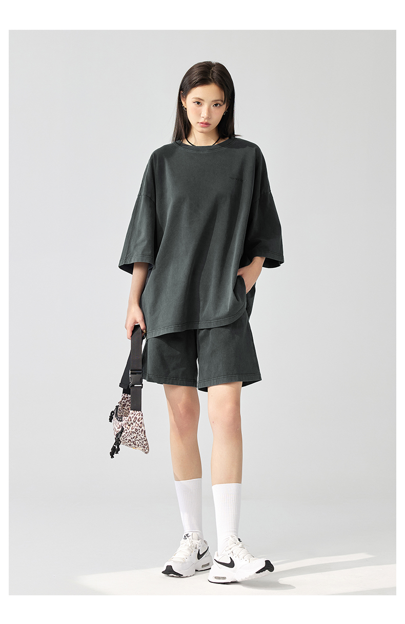 パンツセットアップ ショート ゆったりくつろぎショートセット