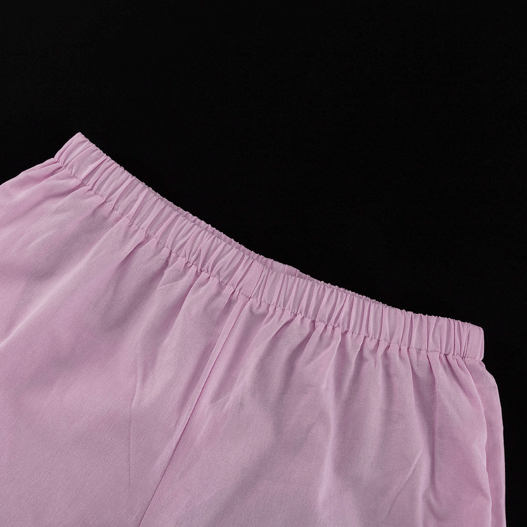 パンツセットアップ 麻混ぺプラムベスト ワイドパンツセット