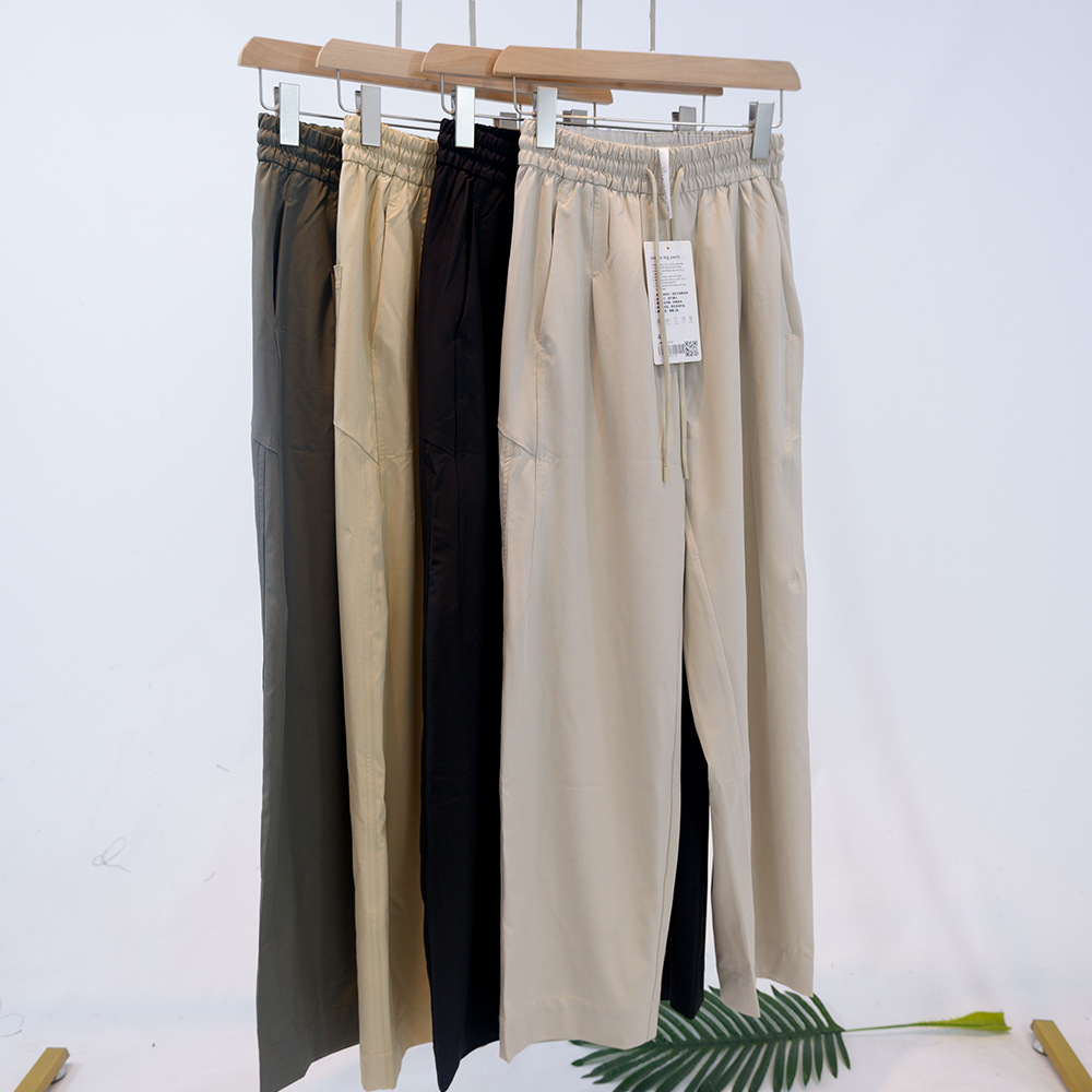 パンツセットアップ リラックスシルエットドローパンツ