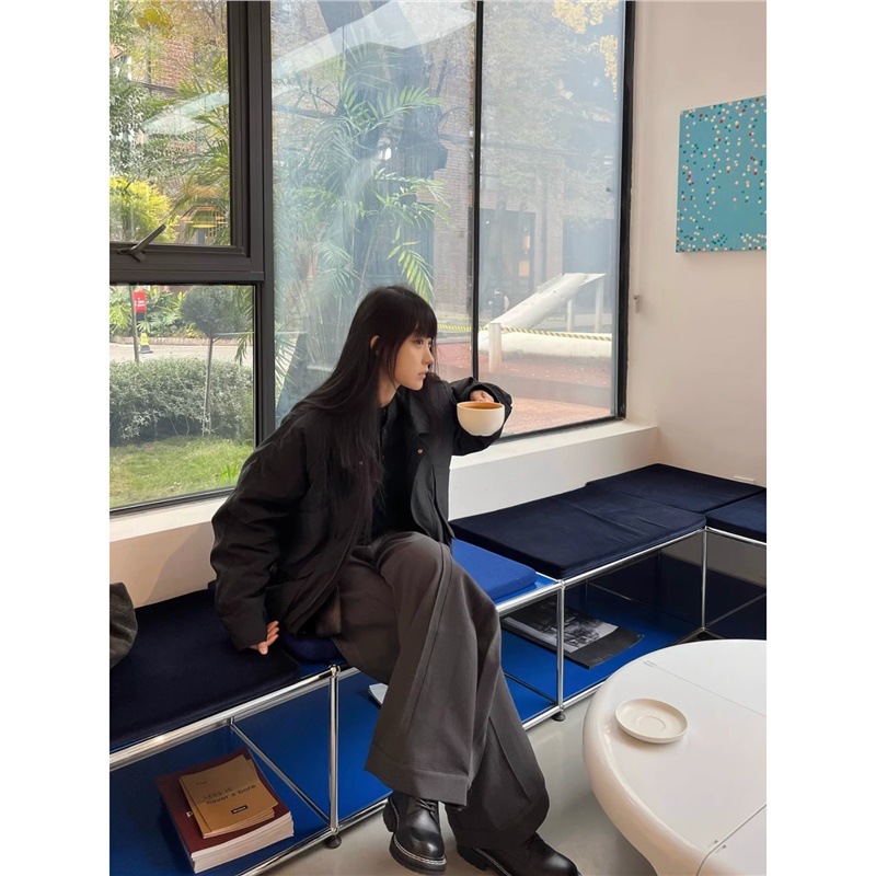 パンツセットアップ モードスタイル ワイドパンツセット