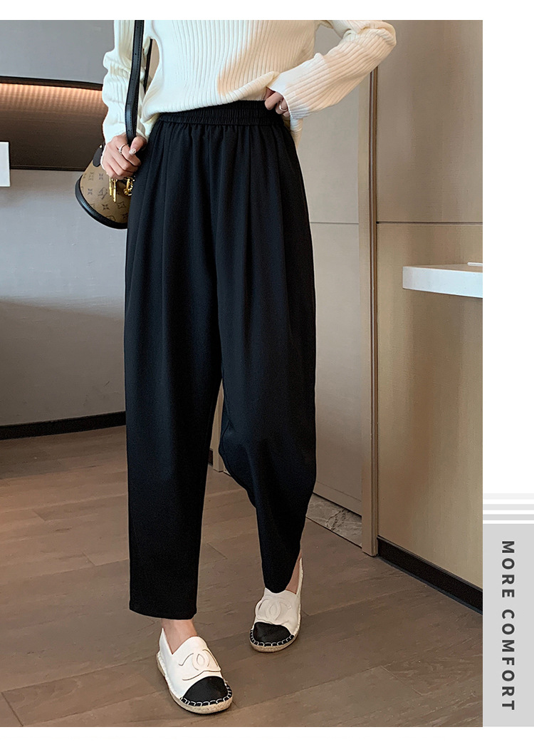 パンツセットアップ ゆったりシルエット美脚パンツ