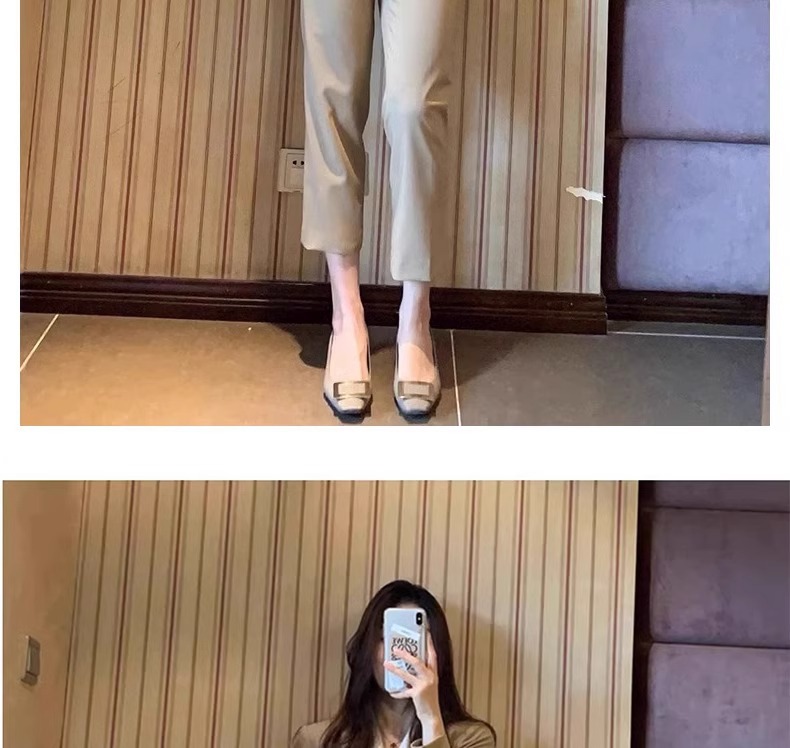 パンツセットアップ 洗練されたシルエットのパンツセットアップ