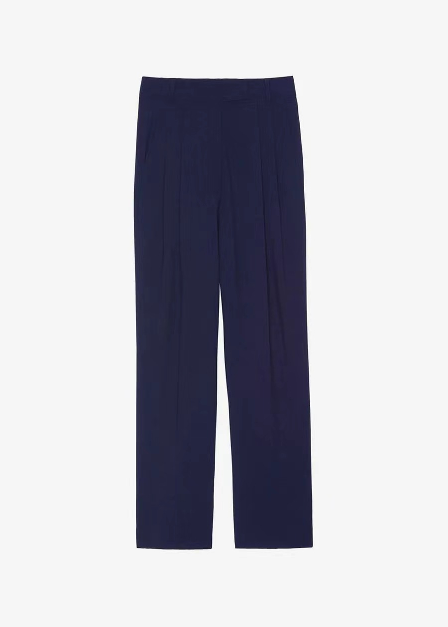 パンツセットアップ こなれ感ゆったりジャケットパンツセット