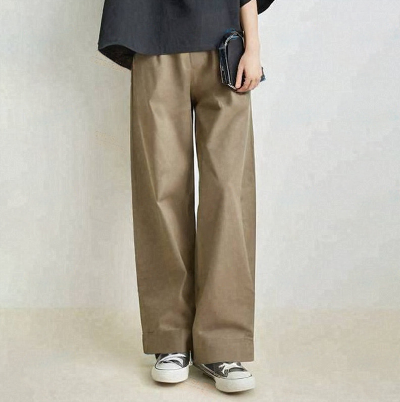 パンツセットアップ 洗練ゆったりパンツセットアップ