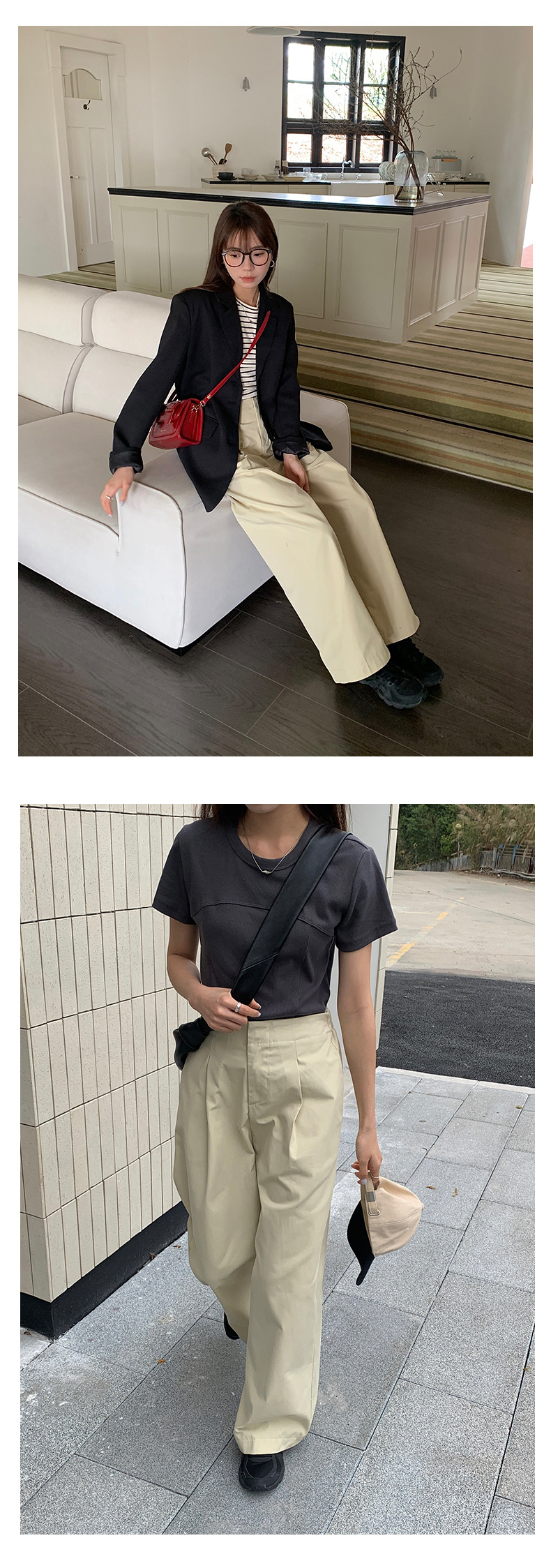 パンツセットアップ 上品仕立てフォーマルワイドパンツ