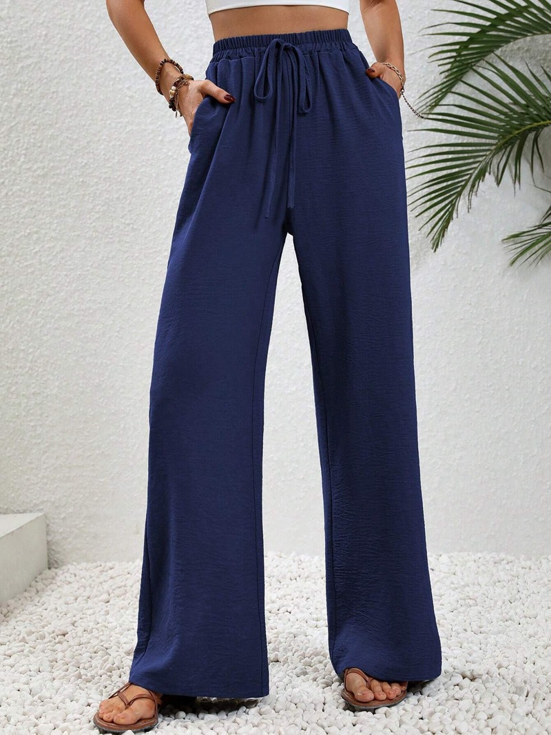 パンツセットアップ リラックスドロスト ワイドパンツ
