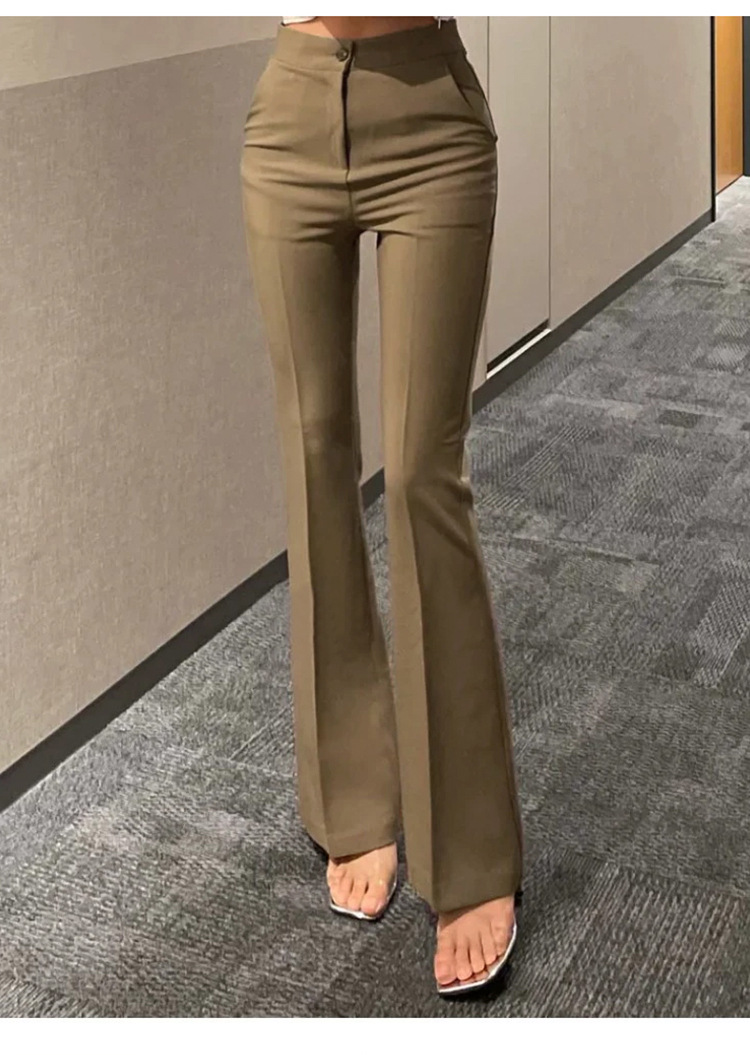 パンツセットアップ 洗練フレアパンツ